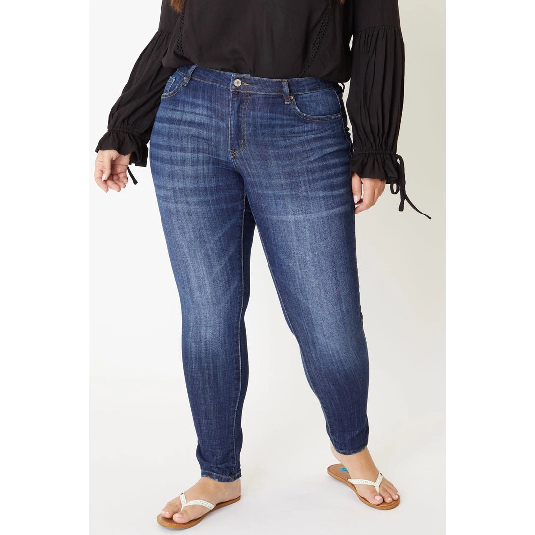 Ms. Meri Mak Bottoms Priscilla High Rise Jeans Plus Size