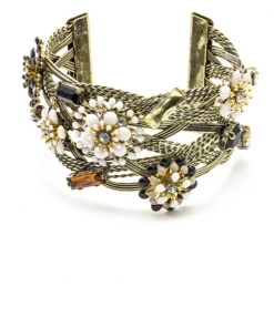 SWEET MATITOS Made-in-Spain Bamboo Palm Cuff Hand-Made Accessories