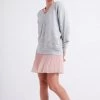 Q2 New Arrivals Nadia V Neck Sweater In Light Grey
