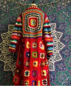 Saachi New Arrivals Lautaro (Granny Square) Cardigan