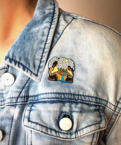 Today Is Art Day Calla Lily Vendor - Diego Rivera - Pin New Arrivals