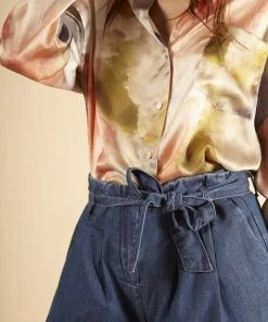 Ms.Meri Mak New Arrivals Dalva Denim Shorts