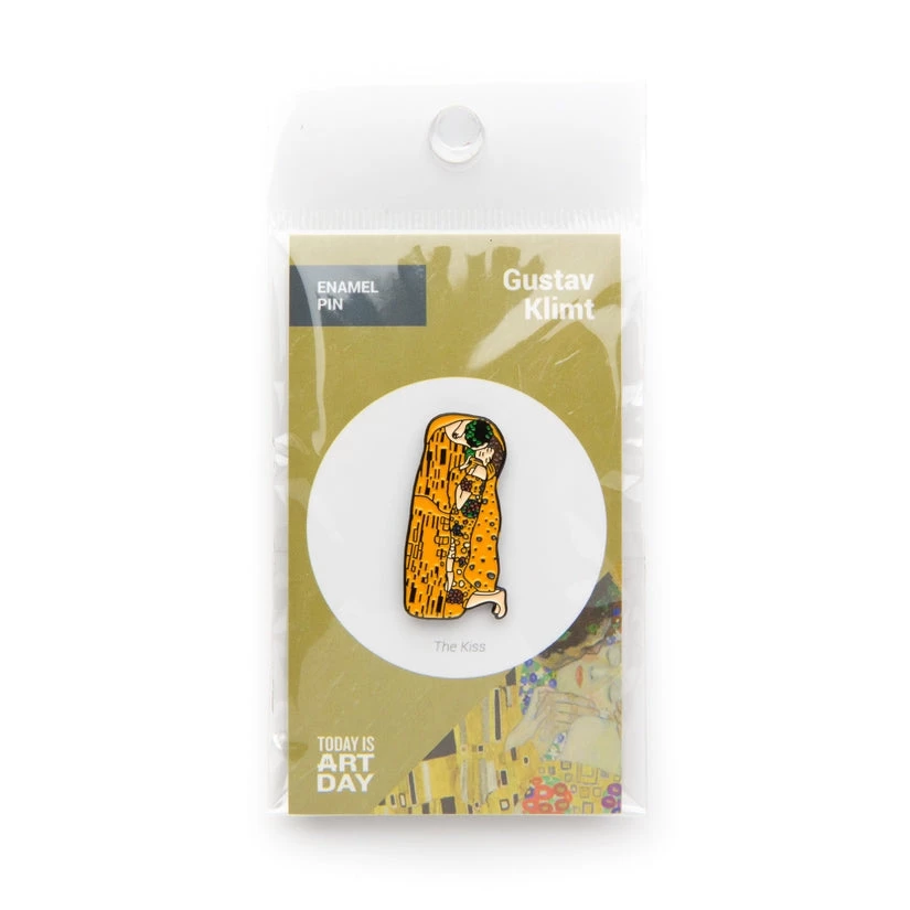 Today Is Art Day Kiss - Klimt – Pin New Arrivals