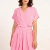 FRNCH Anah Dress- Pink Dresses & Jumpers