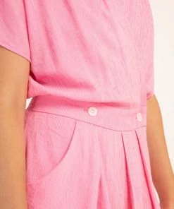 FRNCH Anah Dress- Pink Dresses & Jumpers