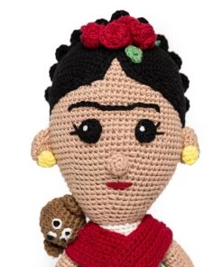 Today Is Art Day Frida Kahlo - Crochet Doll