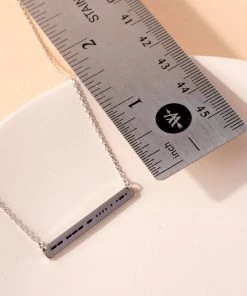 Ms. Meri Mak Enchanted Morse Code Love Necklace