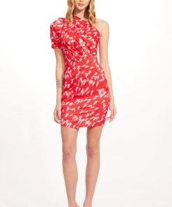 Eva Franco Daria Taffy Bloom Dress New Arrivals