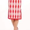 Eva Franco Niska Harlequin Pink Skirt