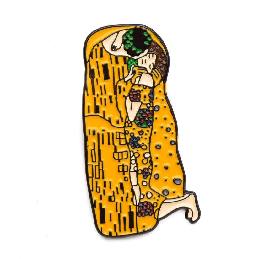 Today Is Art Day Kiss - Klimt – Pin New Arrivals