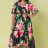 Ms. Meri Mak Amarine Plus Size Floral Woven Maxi Dress New Arrivals