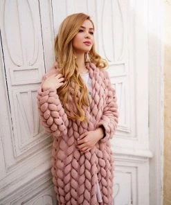 Ms. Meri Mak Jolie Knit Cardigan - Dusty Rose The Jolie Cardigan Store