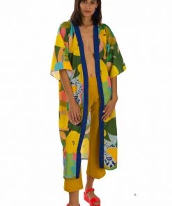 Silk Kimono Niza By Santiago Paredes