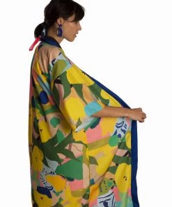 Silk Kimono Niza By Santiago Paredes