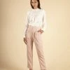 Ms.Meri Mak New Arrivals Palmira Straight Leg Trousers