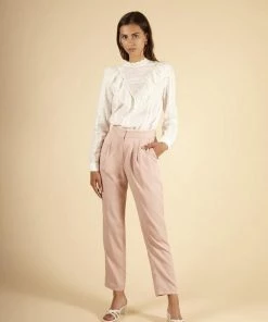 Ms.Meri Mak New Arrivals Palmira Straight Leg Trousers