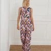 Hilary MacMillan Marchello Palm Jumpsuit
