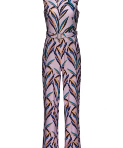 Hilary MacMillan Marchello Palm Jumpsuit