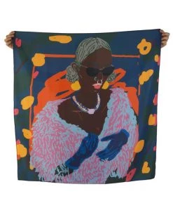 Silk Robes & Scarves Santiago Paredes | Pontiac Silk Scarf