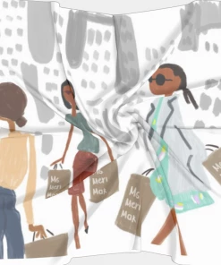 Erielle Singular Silk Robes & Scarves Lynette Silk Scarf