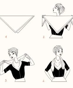 Ms. Meri Mak Silk Robes & Scarves Lord Kpuri Portrait Silk Scarf