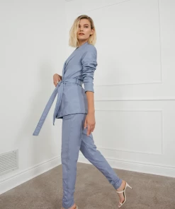 Hilary MacMillan Pierrette Faux Leather Trousers New Arrivals