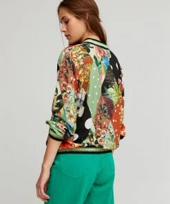 Aldo Martins New Arrivals Camilla Zip-up Bomber Light Weight Jacket